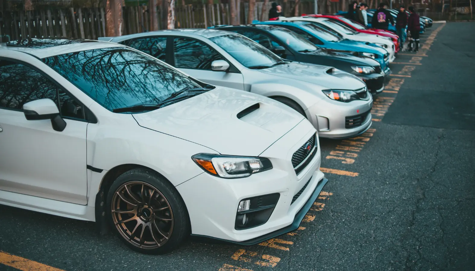 Row of quality used cars for sale at the BenCal Perth showroom